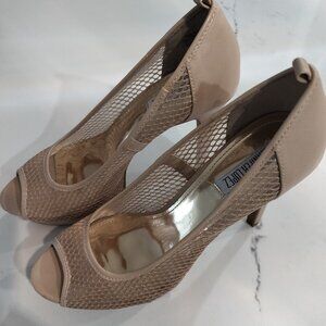 Jennifer Lopez STARRLTNUDE Platform Hells Pump Sz 9.5M
